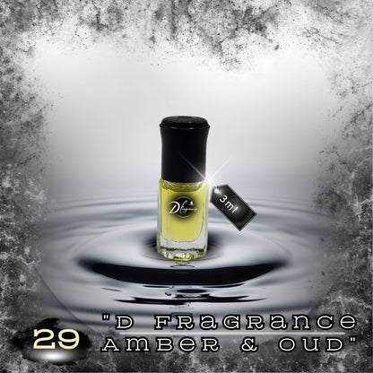 #29 "D Fragrance Amber & Oud" Mein Shop 